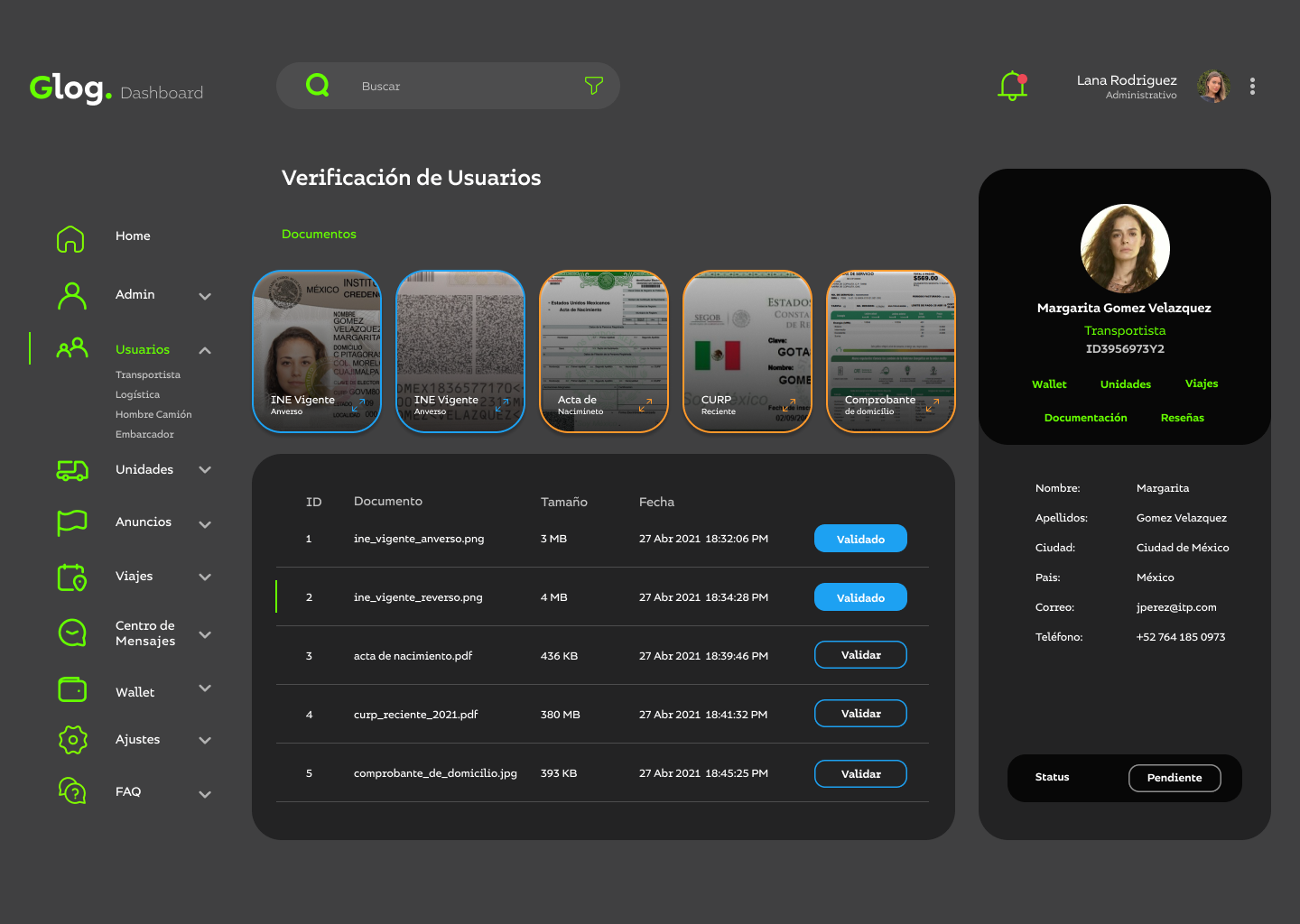 PROYECTO GLOG screenshot 5