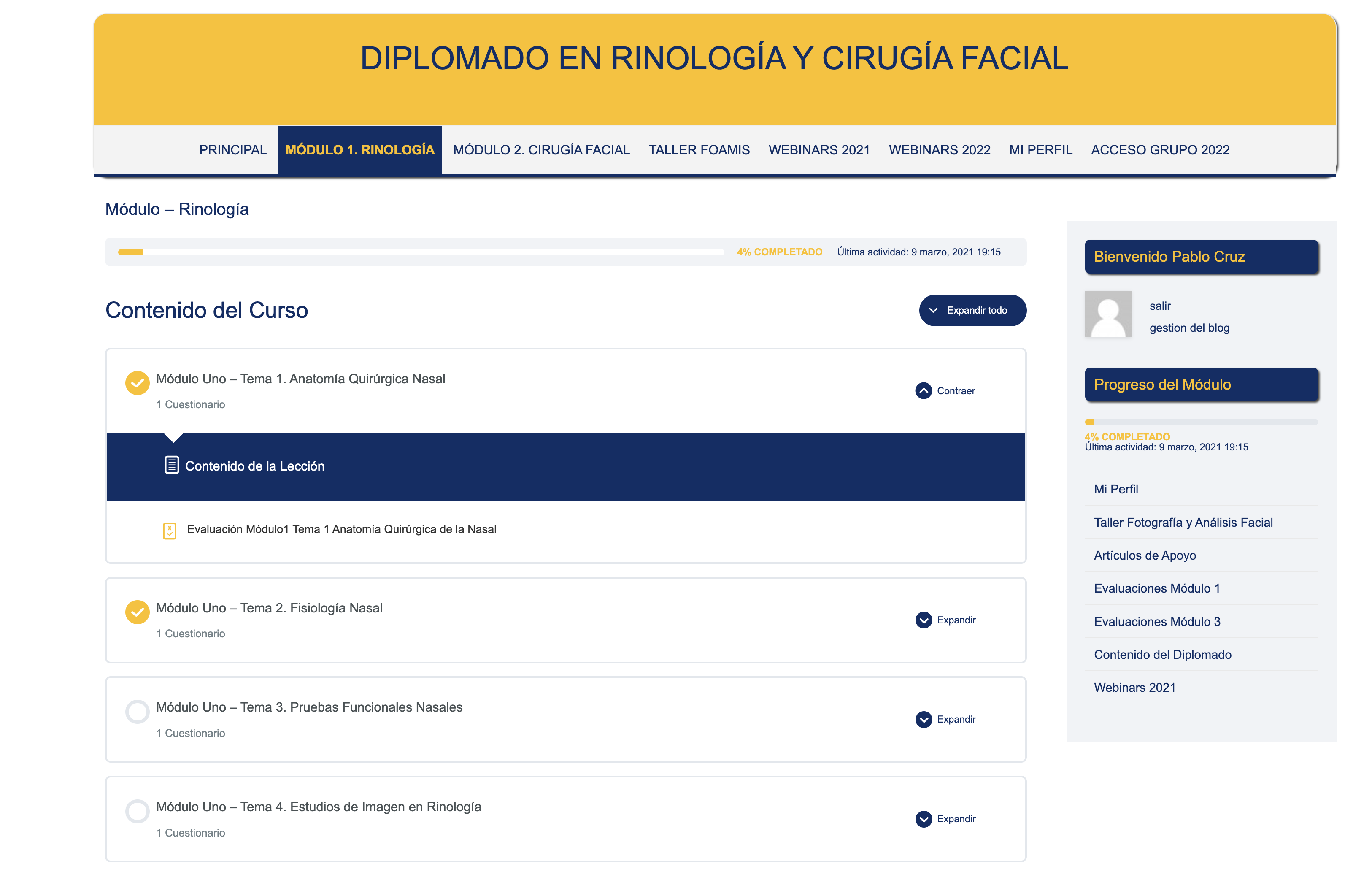 PROYECTO DIPLOMADO UNAM screenshot 1
