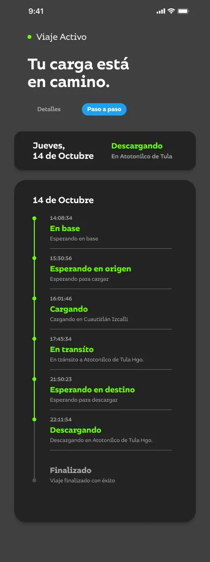 GLOG — Regreso de vacío — captura 4